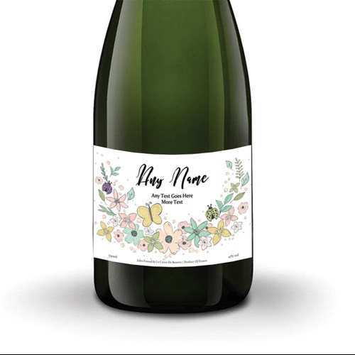 Personalised Champagne - Art 1 Label - Trusted Seller